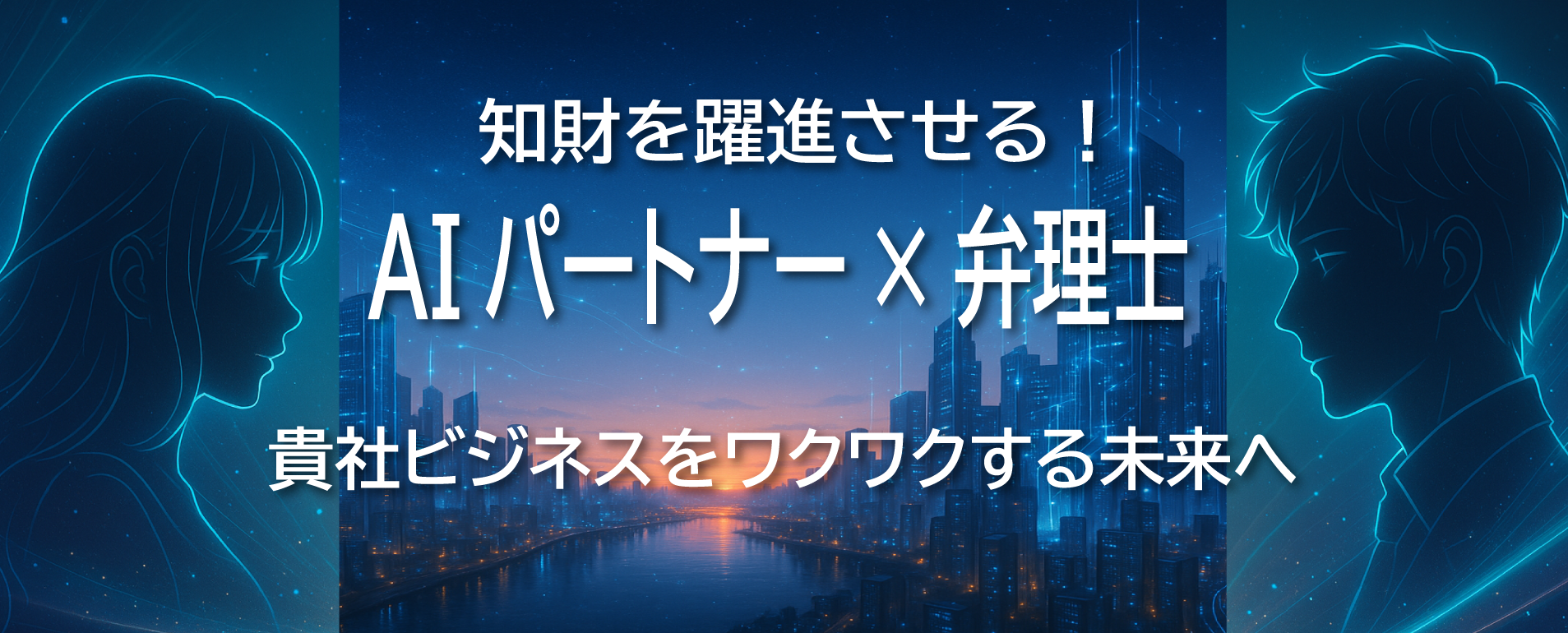AIエージェント（AIパートナー）×弁理士で知財を躍進させる！貴社ビジネスをワクワクする未来へ！セレナ＆ヒロ